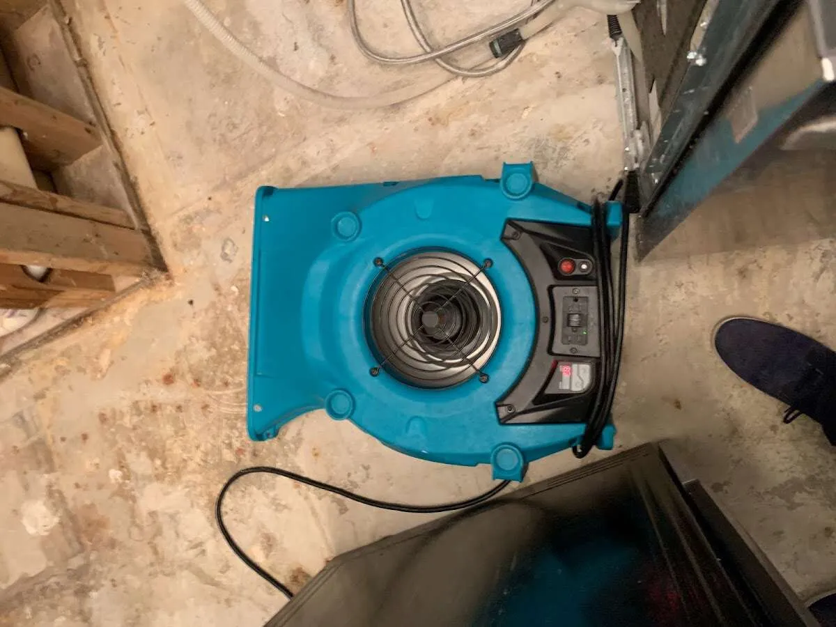 Air mover drying equipment for Mold Remediation & Removal in Aptos